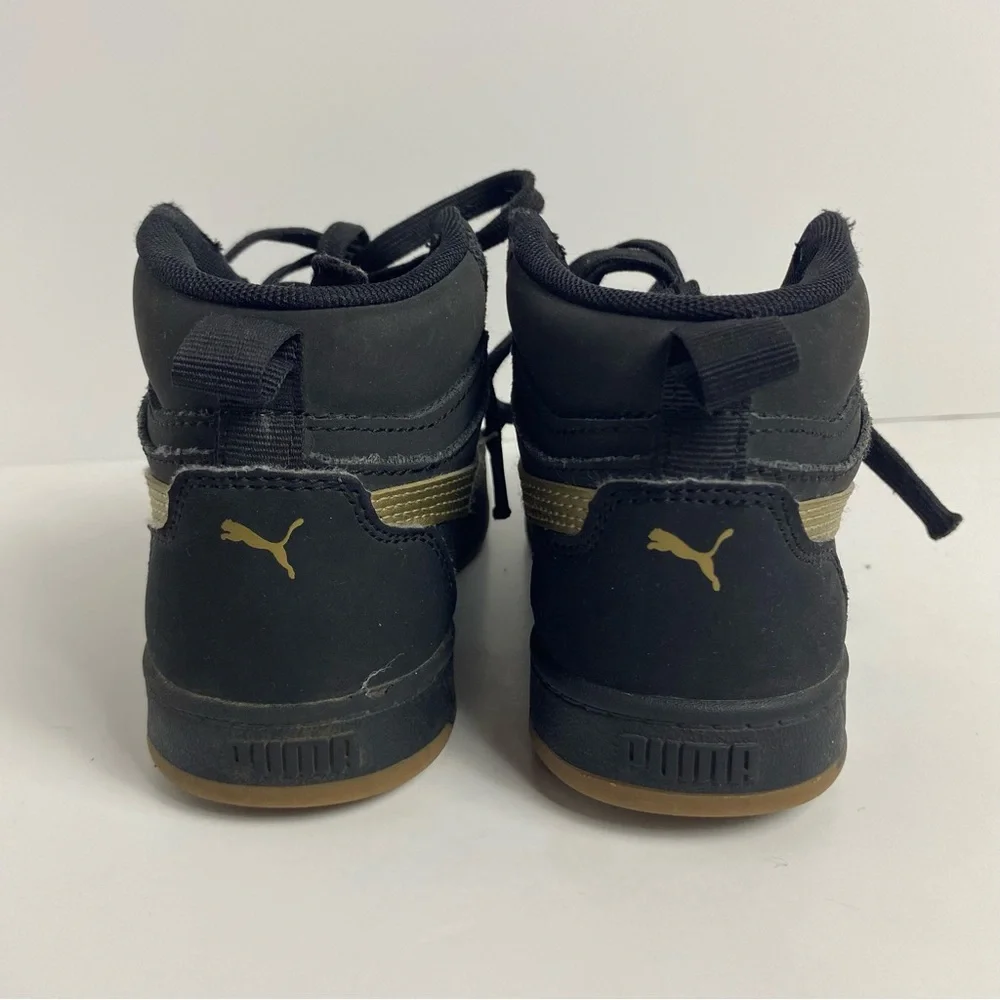 PUMAS SHOES YOUTH 13C PUMA CAVEN 2.0 MID NBK PS BLK‎ 395581